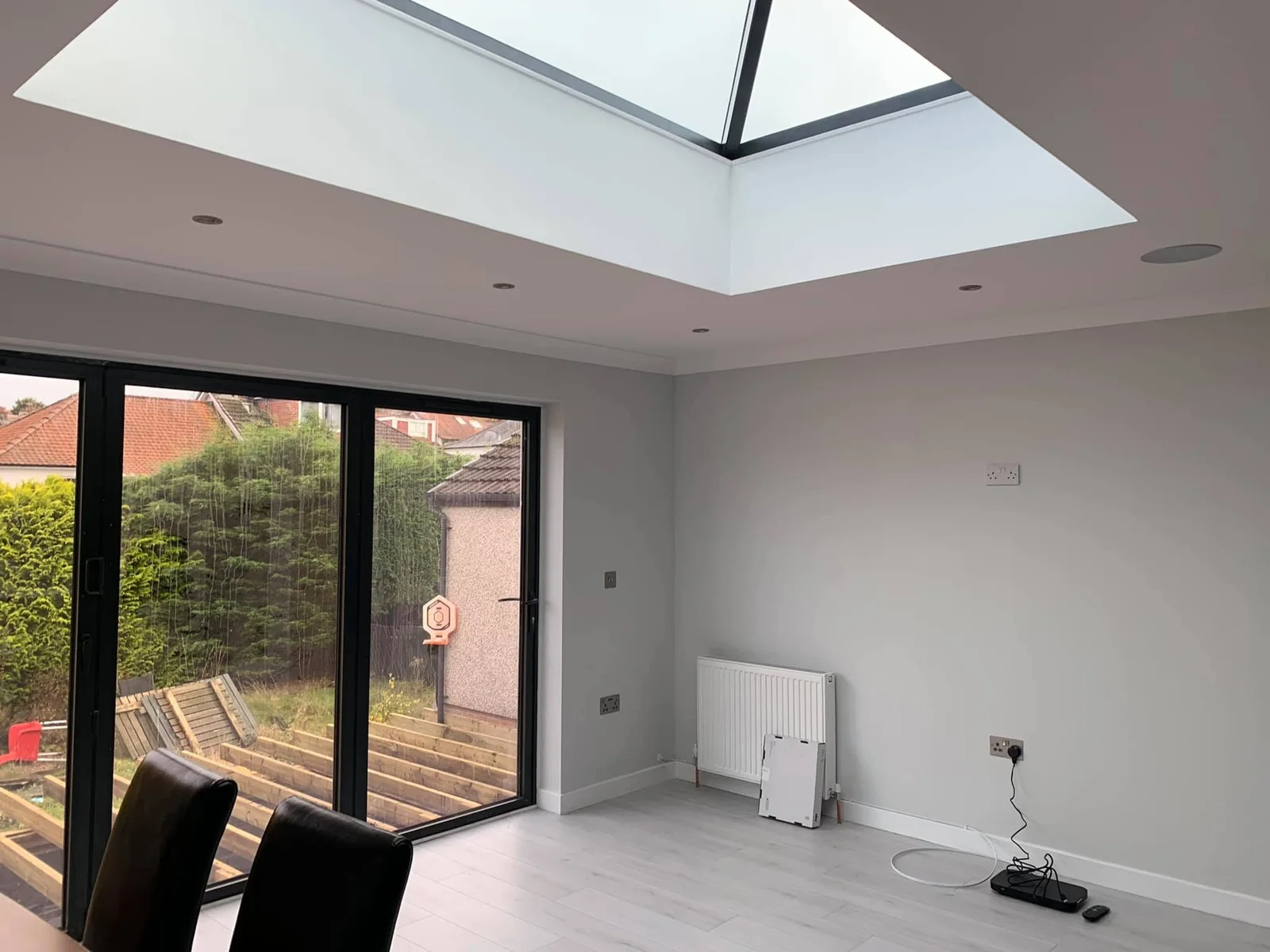 Finished room with roof lantern from a G.S. project